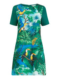 Φόρεμα με  μοτίβο ζούγκλας της Yumi