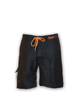 Monochrome men's Bermuda slim-fit swimsuit by Sun Project in black-orange