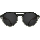 Sunglasses by Zylo SERPICO BLACK AND GRAY ZEBRAWOOD 