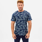 Casiopea Navy Blue short sleeve T-shirt for men by Koala bay